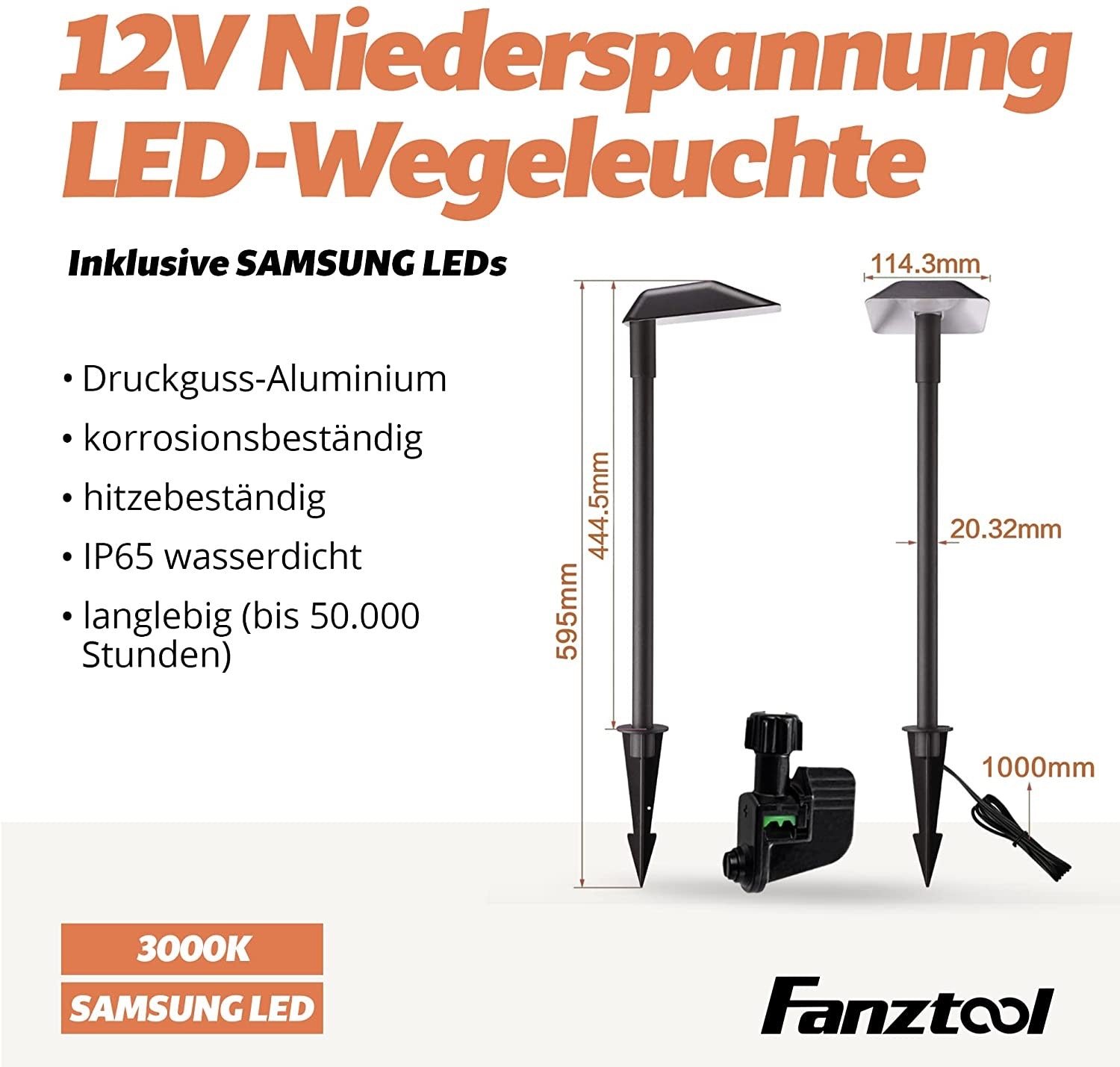 FANZTOOL Niederspannung Lampe Set – Bild 2