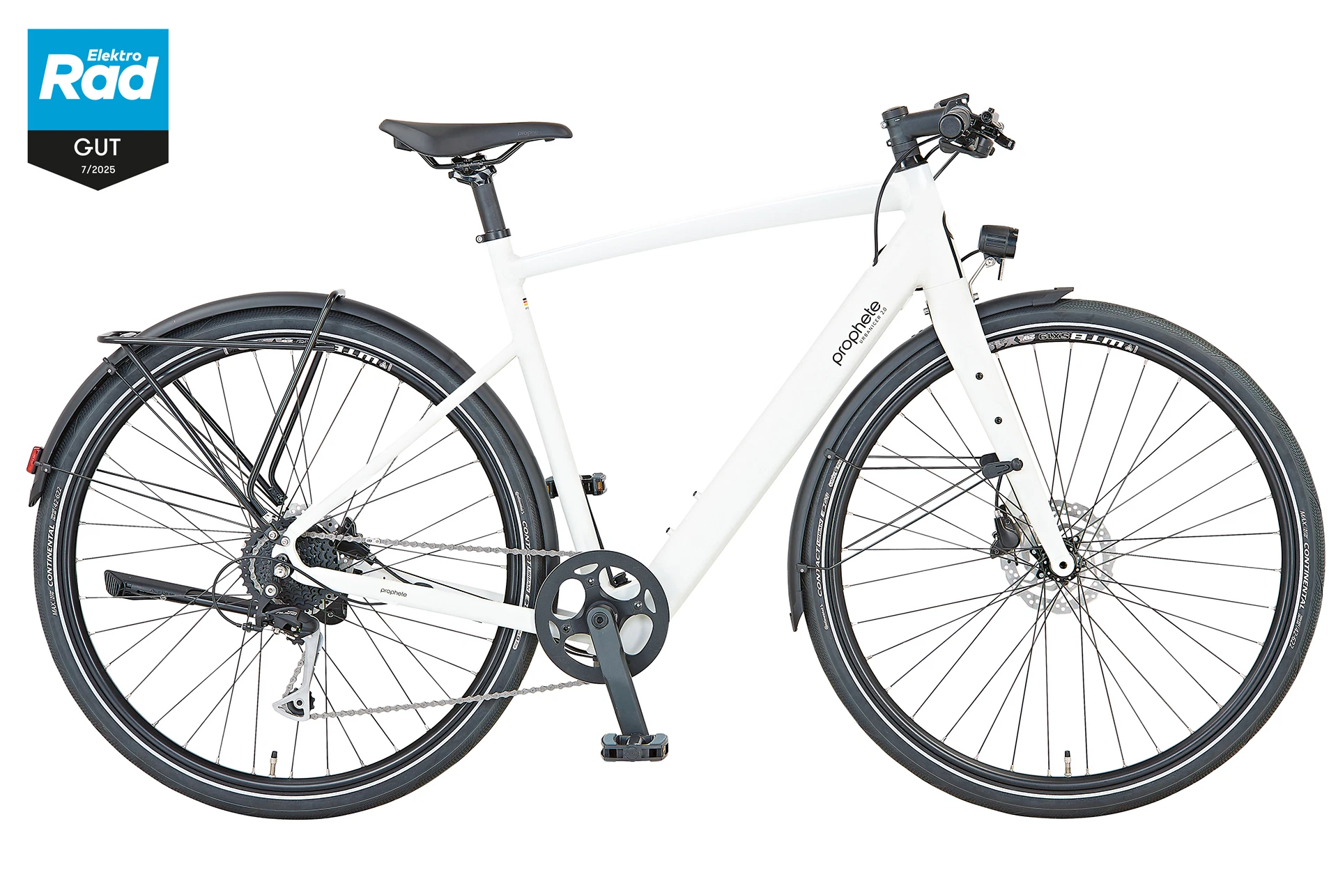 Urbanicer 2.3 – E-Urban E-Bike 28" | kreide matt | Diamant-Rahmen | RH 53 cm