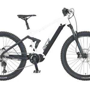 Dice 5.0 – E-MTB E-Bike 27,5" | weiß matt/schwarz matt | Fully-Rahmen | RH 44 cm