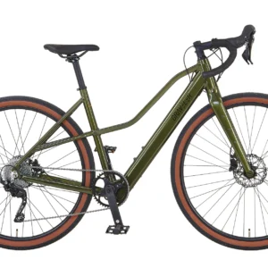 Graveler 1.0 – E-Gravel E-Bike 28" | olivgrün metallic | Trapez-Rahmen | RH 48 cm