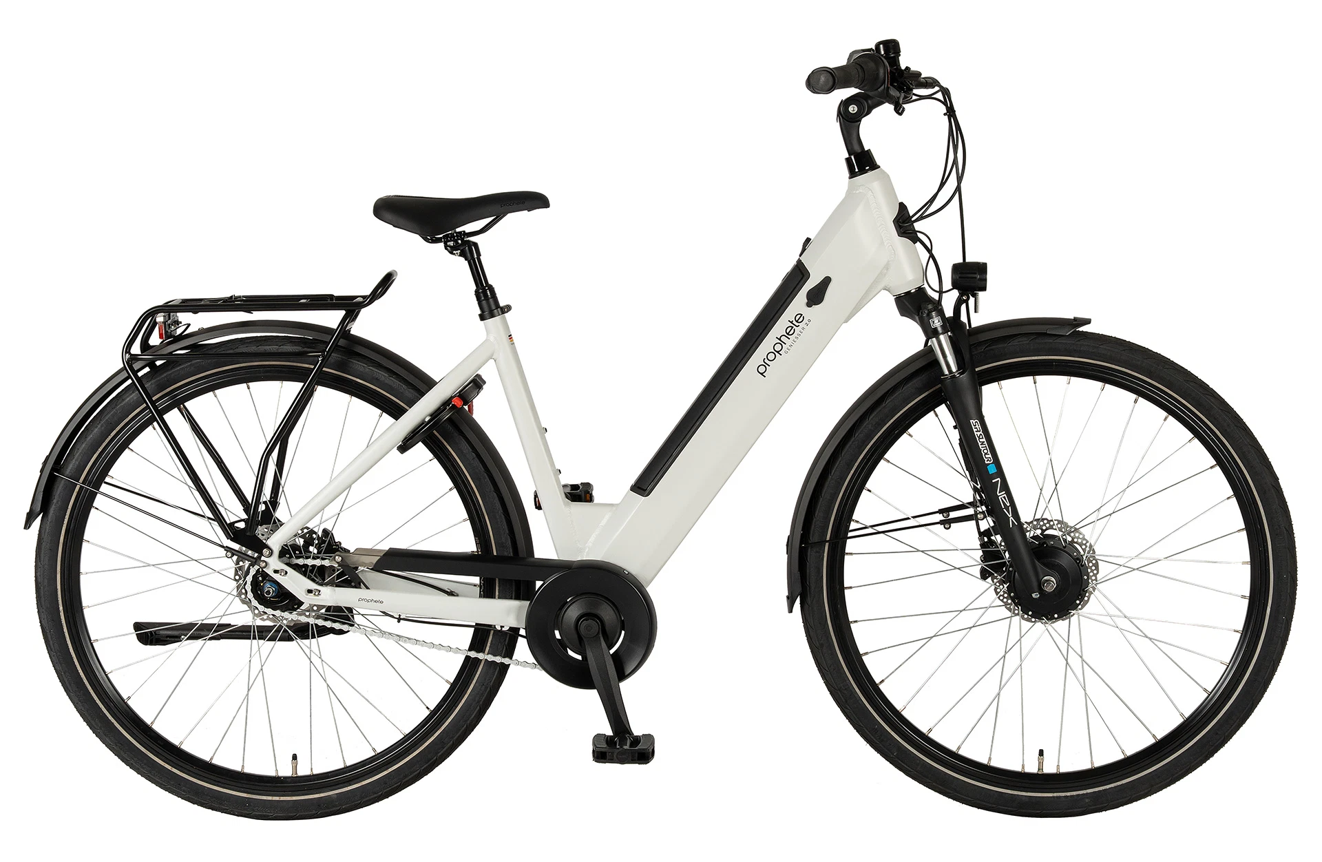 Geniesser 2.0 – E-City E-Bike 28" | kreide matt | Wave-Rahmen | RH 48 cm