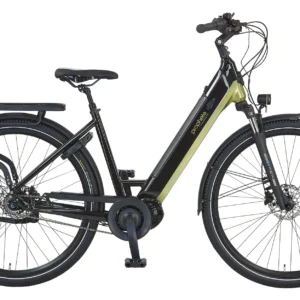 Geniesser 5.0 – E-City E-Bike 28" | schwarz/ocean greenblue metallic | Wave-Rahmen | RH 48 cm
