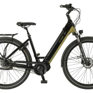 Geniesser 6.0 – E-City E-Bike 28" | schwarz/ocean greenblue metallic | Wave-Rahmen | RH 48 cm