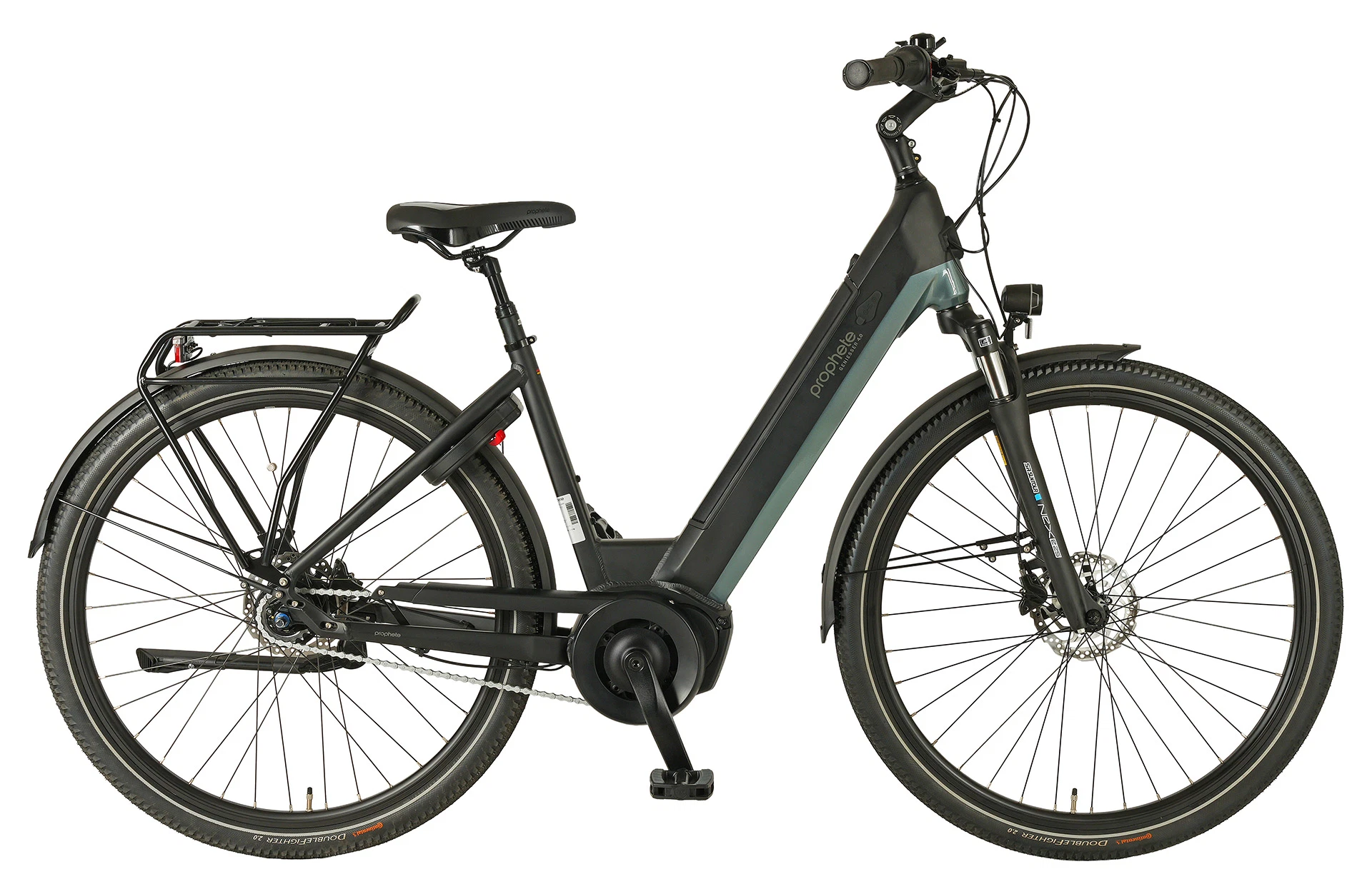 Geniesser 4.0 – E-City E-Bike 28" | schwarz matt/diamantsilber glanz | Wave-Rahmen | RH 48 cm