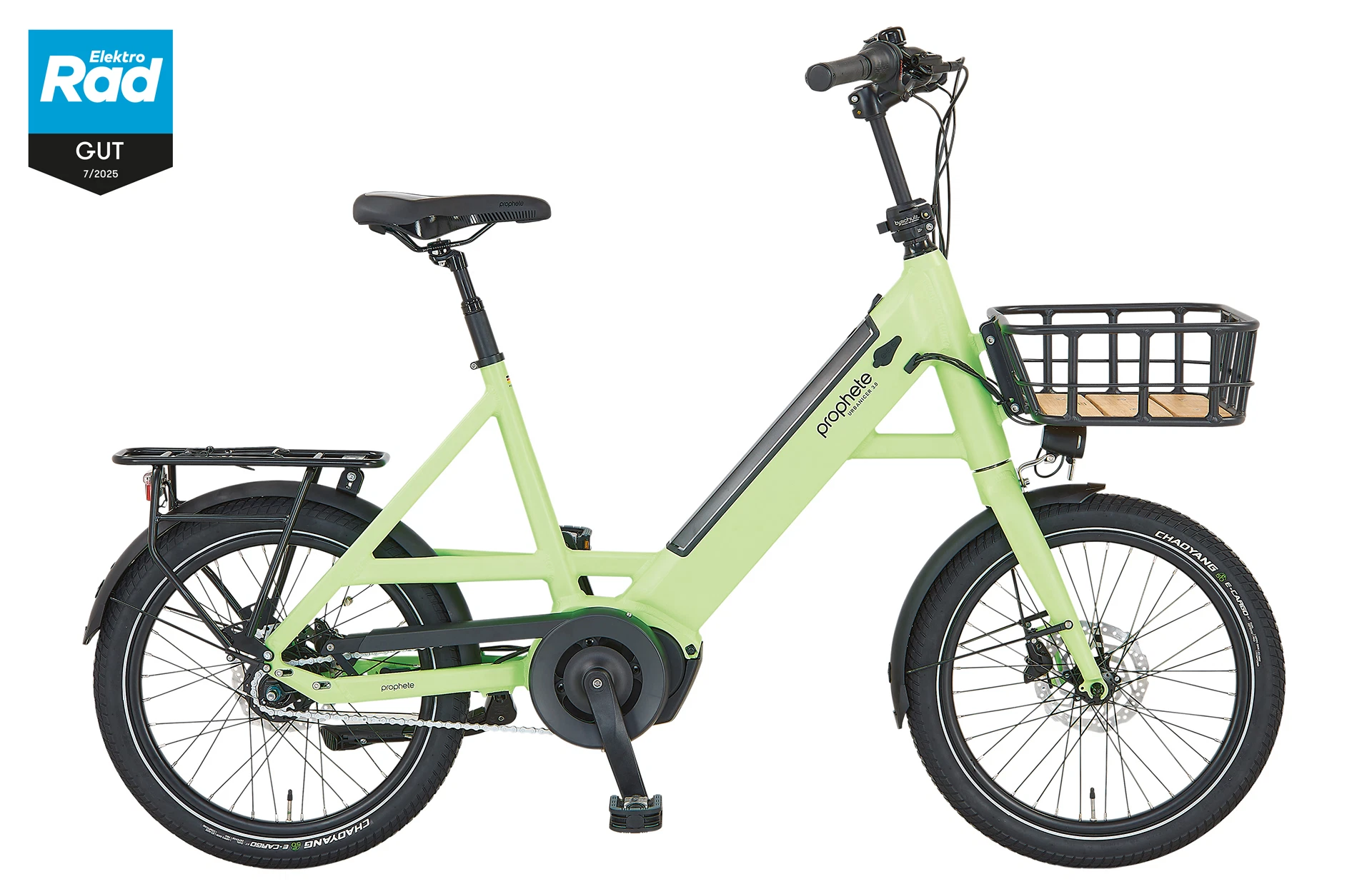 Urbanicer 3.0 – E-Urban E-Bike 20" | faith green matt | Kompakt-Rahmen | RH 46 cm