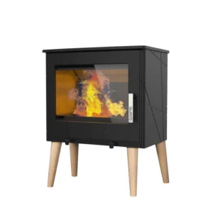 Holzofen USKO 8 aus Gusseisen 8.7 kW luftdicht EcoDesign