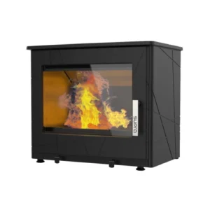 Holzofen USKO RABAISSÉ aus Gusseisen 8.7 kW luftdicht EcoDesign