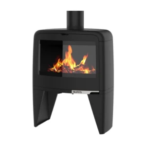 Holzofen PAUL HAUT aus Gusseisen 10 kW luftdicht EcoDesign