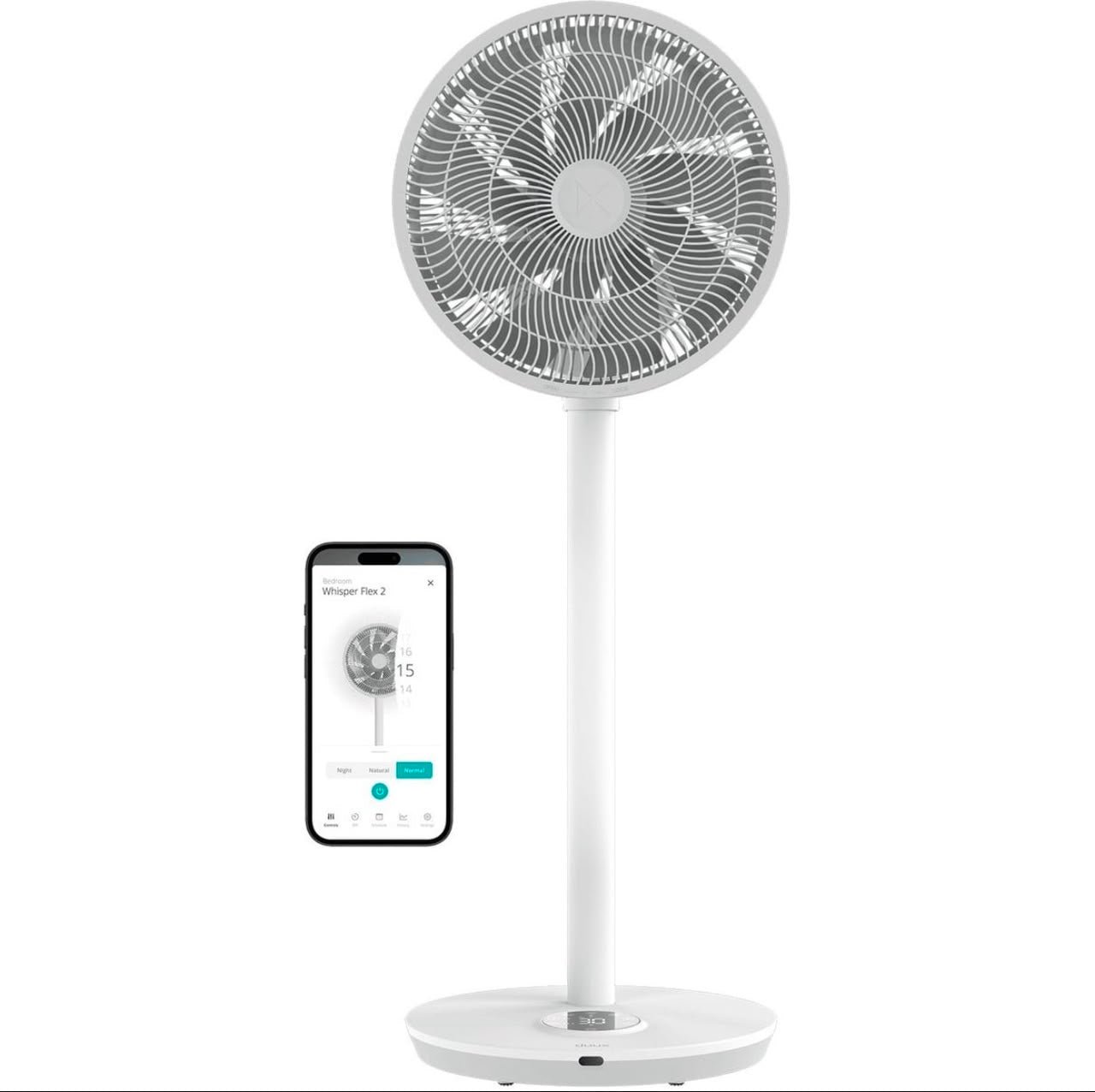 Duux Whisper Flex² Smart Standventilator mit 30 Geschwindigkeitsstufen und App-Steuerung – Bild 5