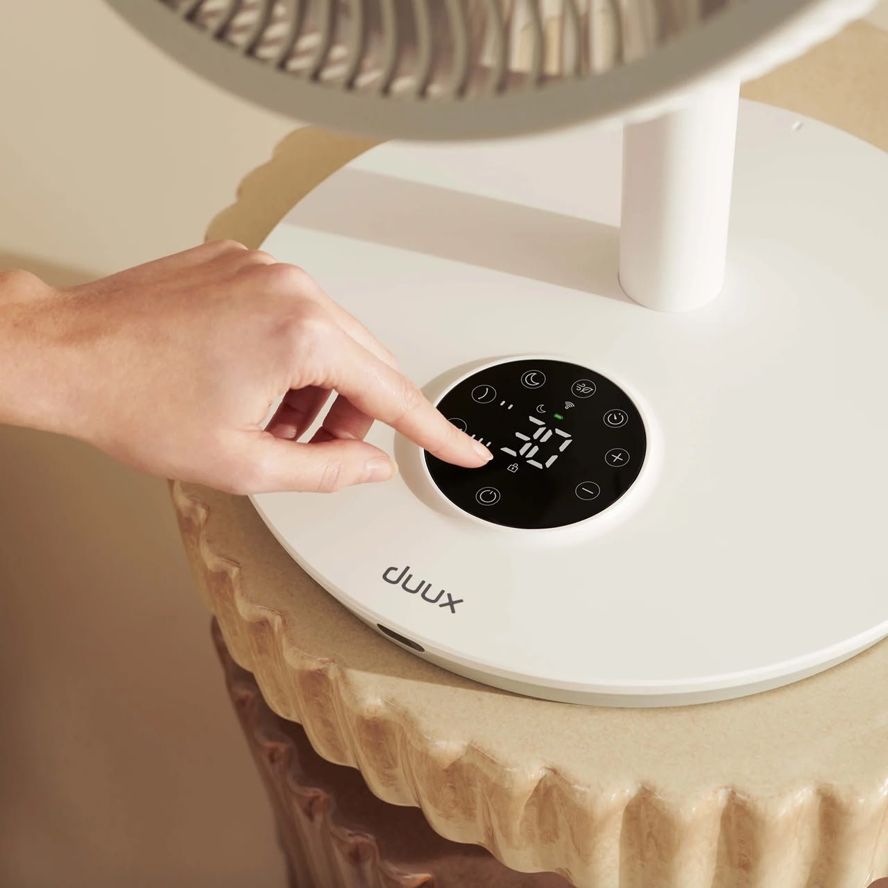 Duux Whisper Flex² Smart Standventilator mit 30 Geschwindigkeitsstufen und App-Steuerung – Bild 3