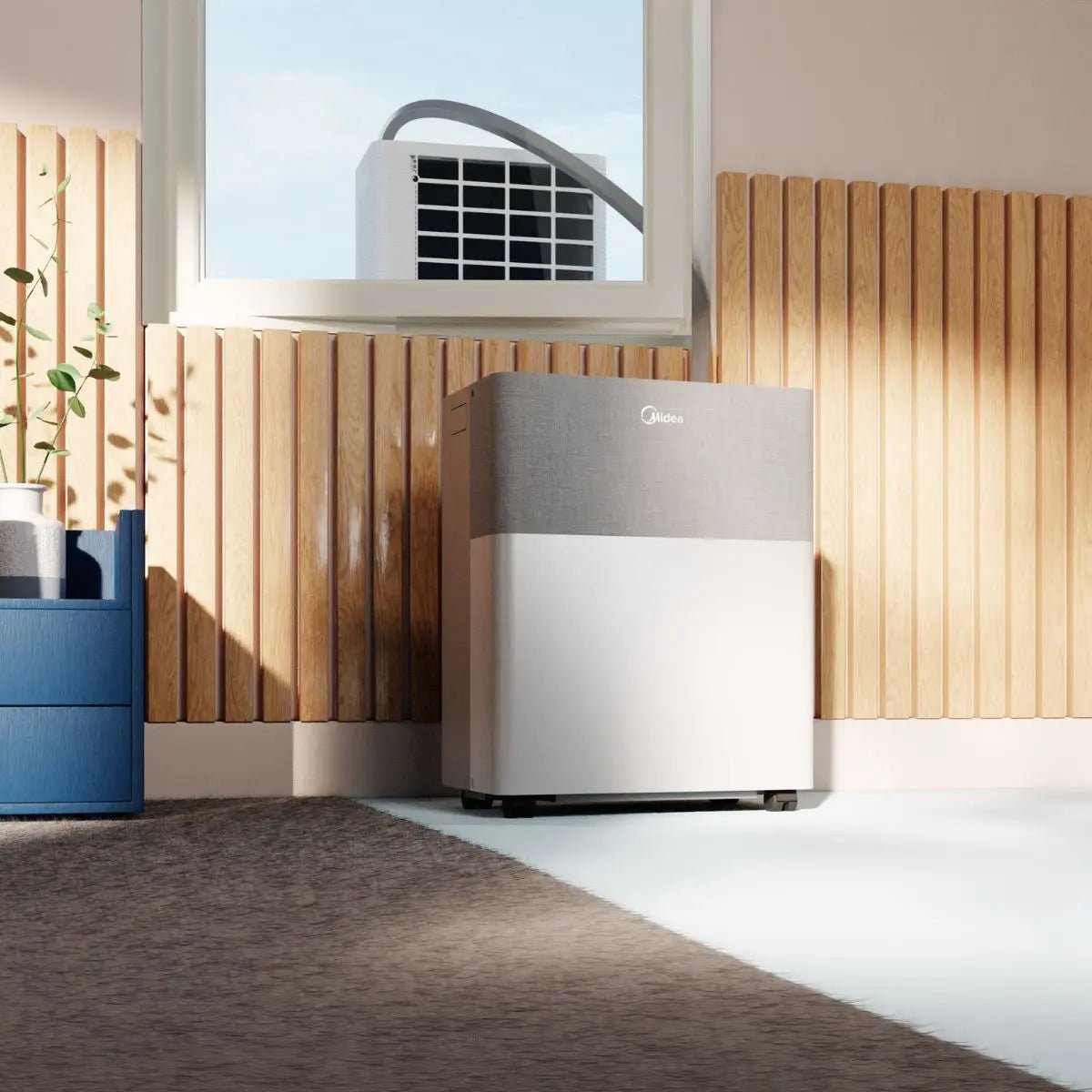 Midea PortaSplit Mobile Split-Klimaanlage 3,5 kW mit Heiz- und Entfeuchtungsfunktion – Bild 3