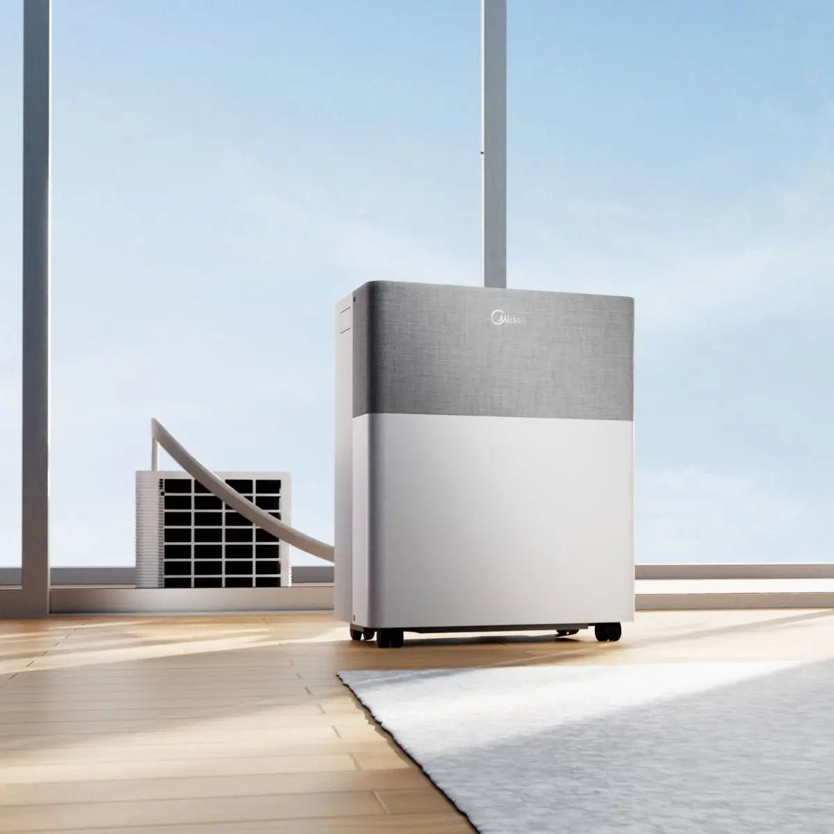 Midea PortaSplit Mobile Split-Klimaanlage 3,5 kW mit Heiz- und Entfeuchtungsfunktion – Bild 2